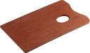 PALETTE WOODEN RECTANG.21X30#