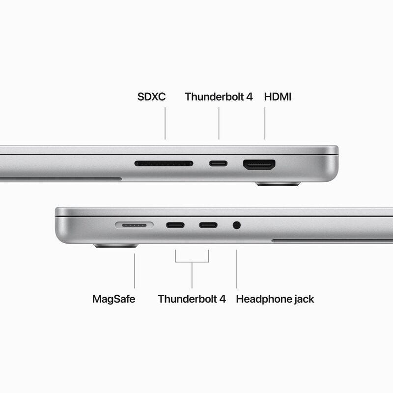 Apple  MacBook Pro 16-inch  M3 Pro chip with 12 core CPU and18 coreGPU,36GB,512GB SSD Silver Consmt 