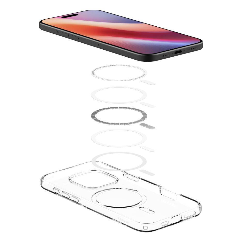Spigen iPhone 16 Pro Liquid Crystal MagFit Crystal Crystal 
