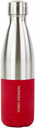 BOUTEILLE "DUO" 500 ML ROUGE ET INOX / 8168