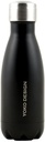 BOUTEILLE ISOTHERME MAT 260ML NOIR/7750D