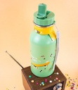 BOUTEILLE SIMPLE PAROI "BORN TO SKATE" / 8957