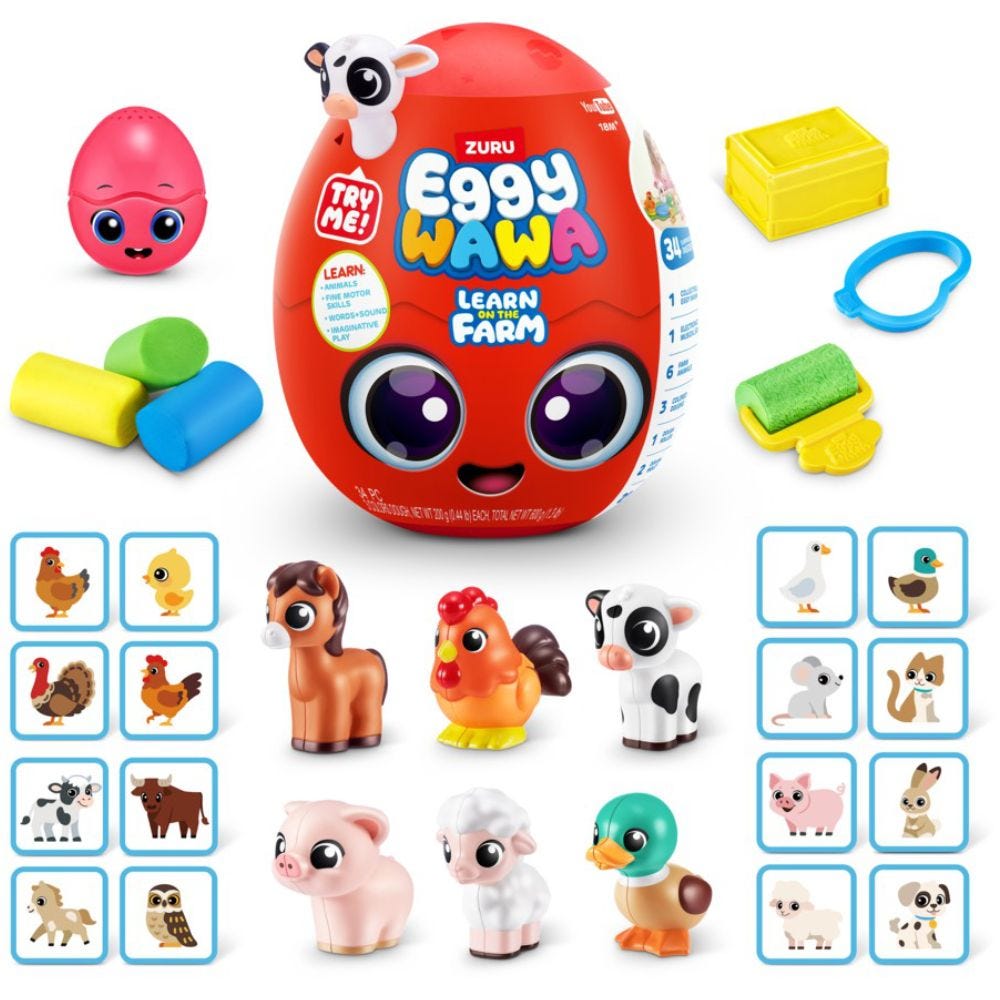 Farm Animals Surprise Egg S1,Bulk