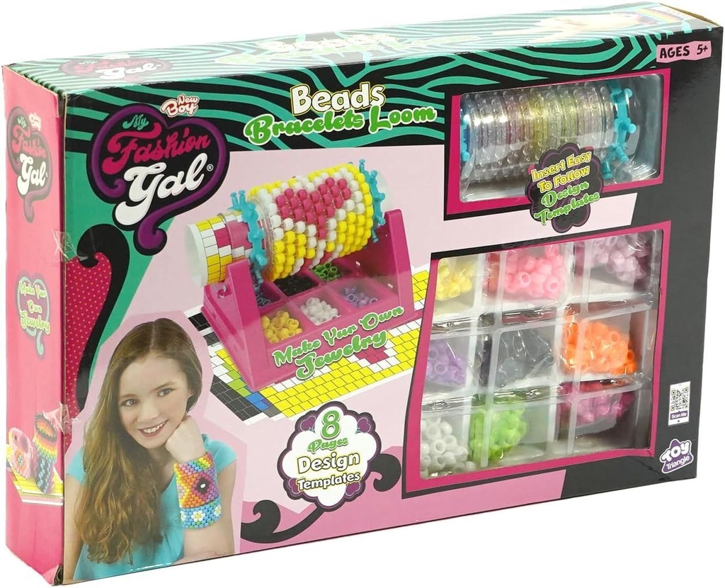 My Fashion Gal Beads Bracelets Loom