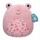 12IN MED PLUSH KLINE - PINK FROG W/SAKURA FLOWER BELLY