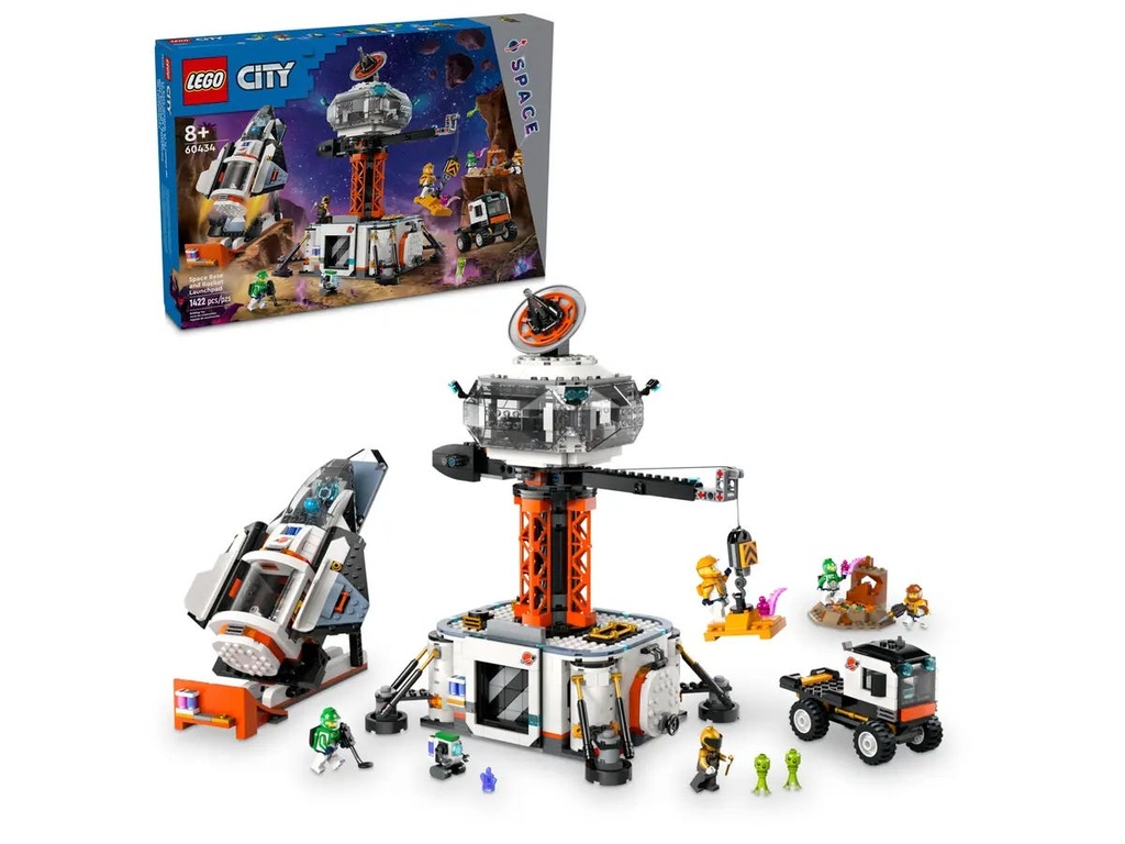 60434 Space Base and Rocket Launch..