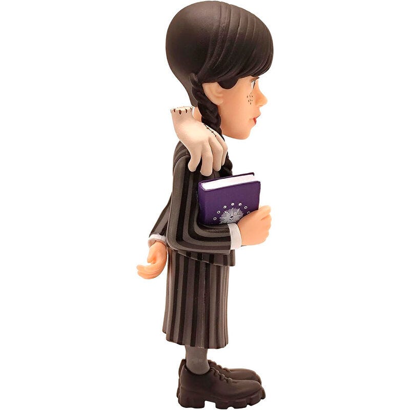 MINIX WEDNESDAY WEDNESDAY ADDAMS WITH THING COLLECTIBLE FIGURE