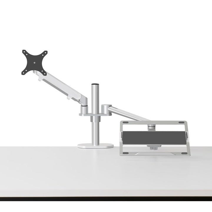Pole OL-3S Mounted Dual Arm for Monitor, Laptop UPERGO & Tablet