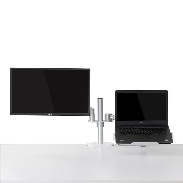 Pole OL-3S Mounted Dual Arm for Monitor, Laptop UPERGO & Tablet