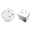 Smart WiFi Plug with Energy Monitoring, White, GGO-01