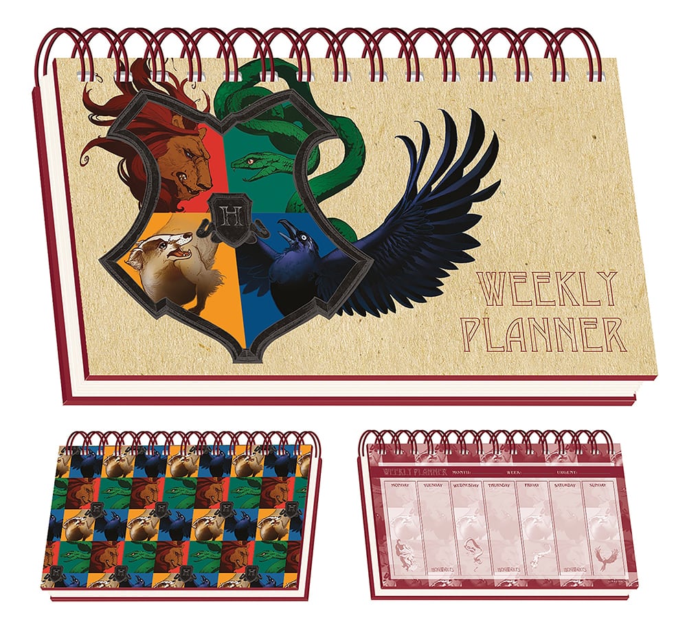 HARRY POTTER - INTRICATE HOUSES (WEEKLY PLANNER)