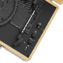 CROSLEY CRUISER PLUS PORTABLE TURNTABLE WITH BLUETOOTH IN/OUT - FAWN