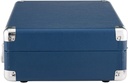 CROSLEY CRUISER PLUS PORTABLE TURNTABLE WITH BLUETOOTH IN/OUT - BLUE