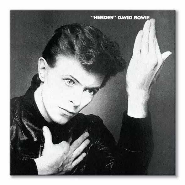 DAVID BOWIE - HEROES (CANVASS PRINT)