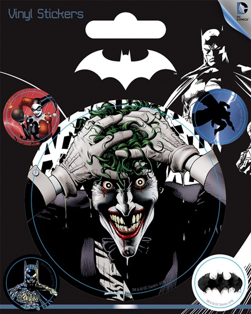 DC COMICS - BATMAN (VINYL STICKER PACK)