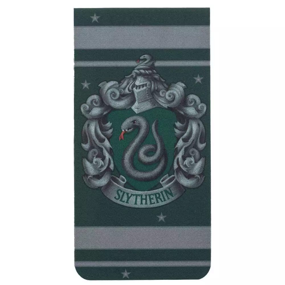 HARRY POTTER COLOURFUL CREST SLYTHERIN - (MAGNETIC BOOKMARK)