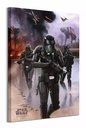 STAR WARS ROGUE ONE - DEATH TROOPER BEACH (CANVASS PRINT)