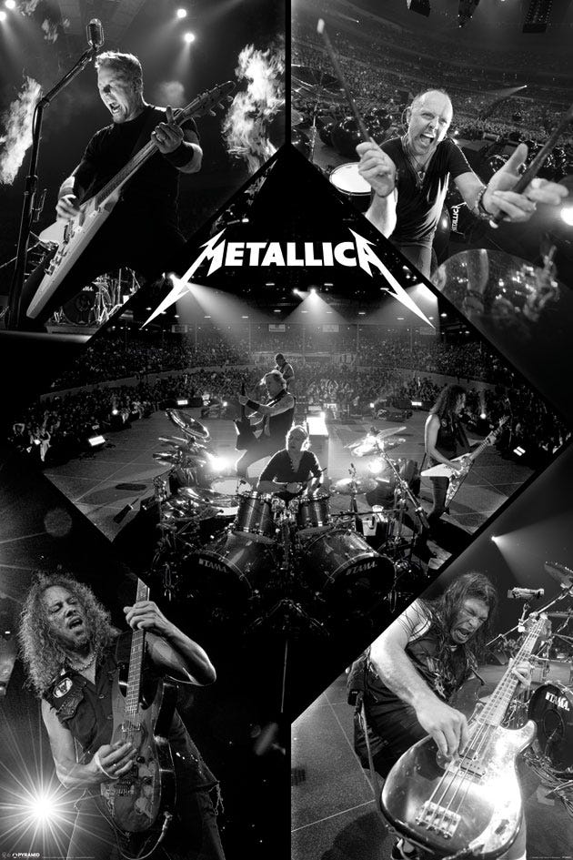 METALLICA - LIVE (MAXI POSTER)