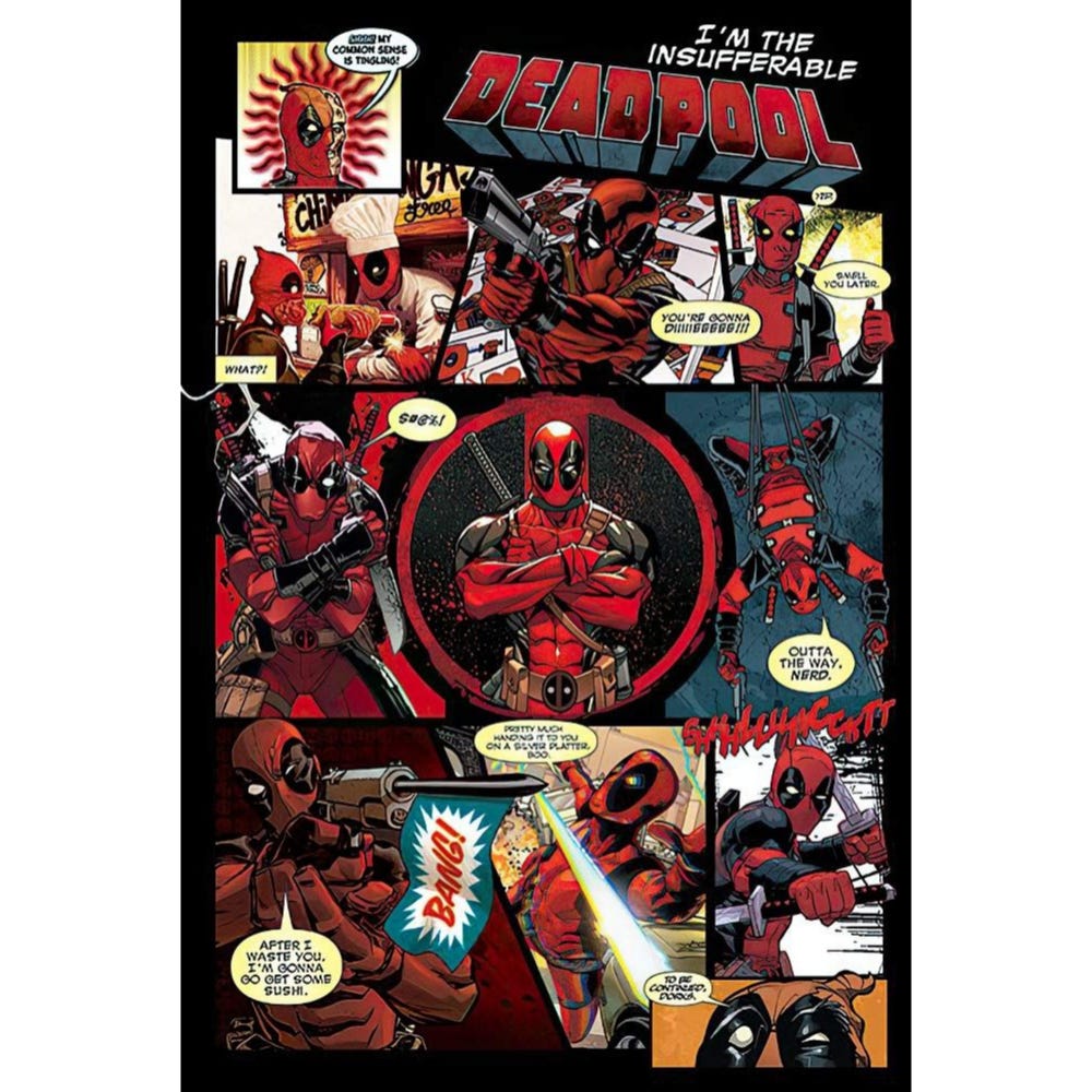 DEADPOOL - PANELS (MAXI POSTER)