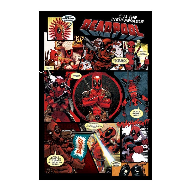 DEADPOOL - PANELS (MAXI POSTER)