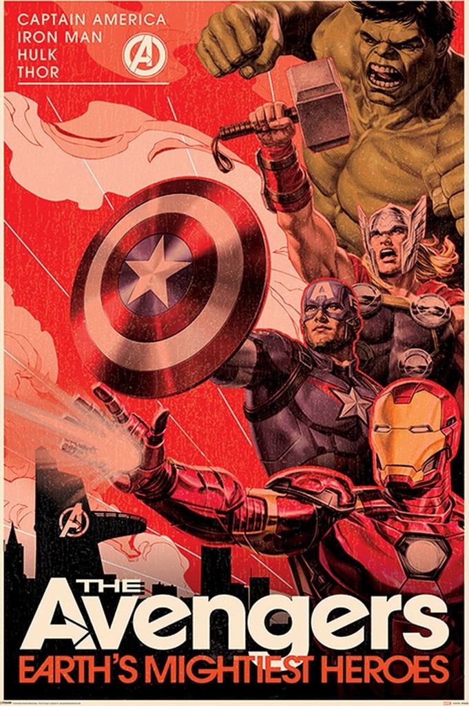 AVENGERS - GOLDEN AGE HERO PROPAGANDA (MAXI POSTER)