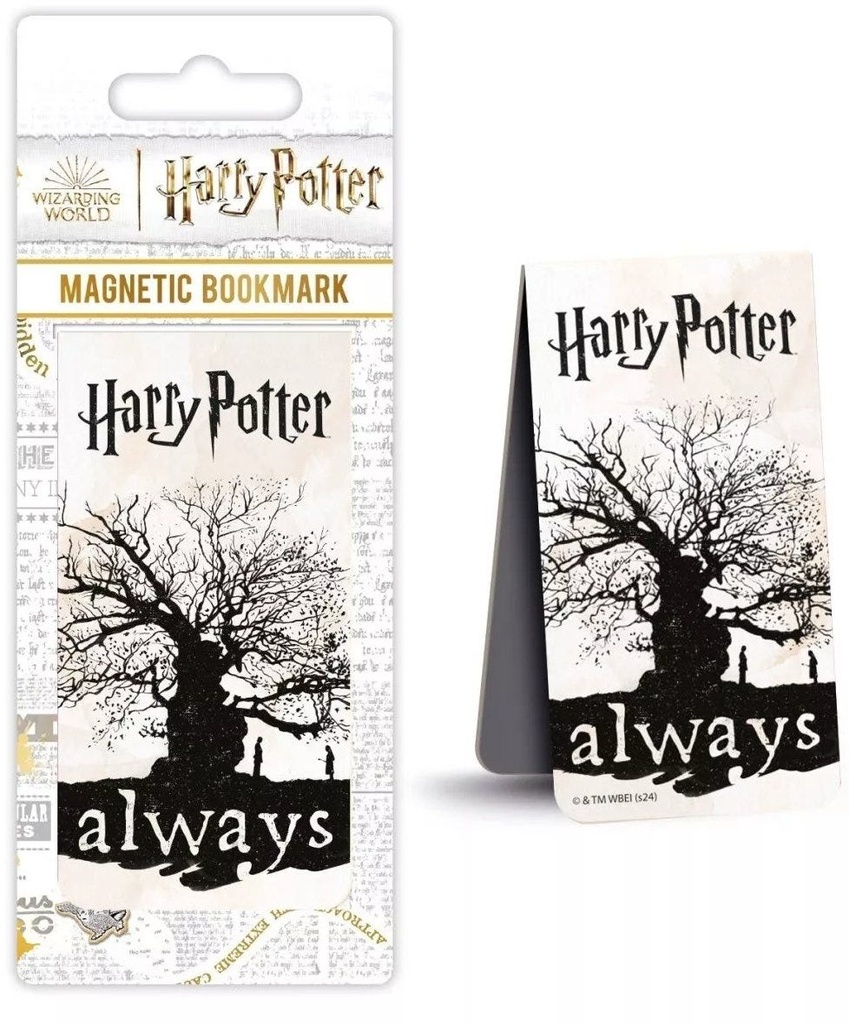 HARRY POTTER ALWAYS - (MAGNETIC BOOKMARK)