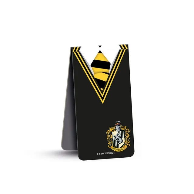 HARRY POTTER HUFFLEPUFF UNIFORM - (MAGNETIC BOOKMARK)