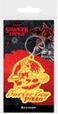 STRANGER THINGS 4 SURFER BOY PIZZA (RUBBER KEYCHAIN)