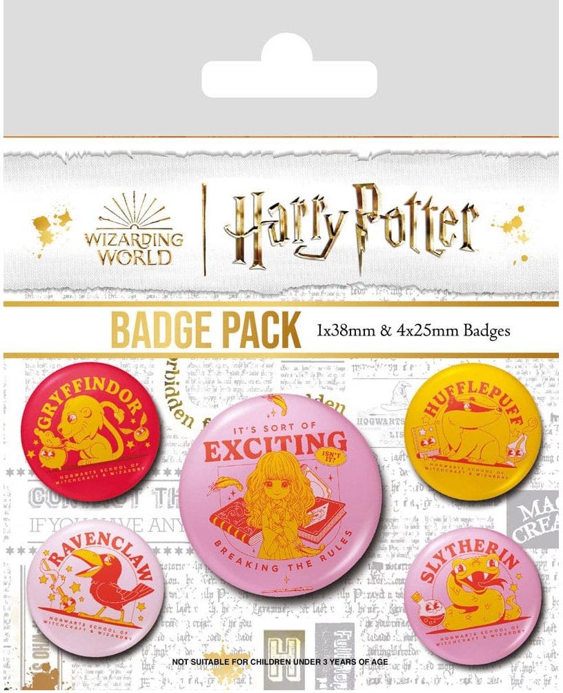 HARRY POTTER - WITTY WITCHCRAFT (BADGE PACK)