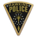 STRANGER THINGS HAWKINS POLICE (ENAMEL PIN BADGE)