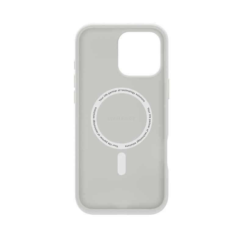 MAGEASY Vibrant MagSafe Shockproof Protective Case for 2024 iPhone 16 pro max, 16 feet drop protection Titanium