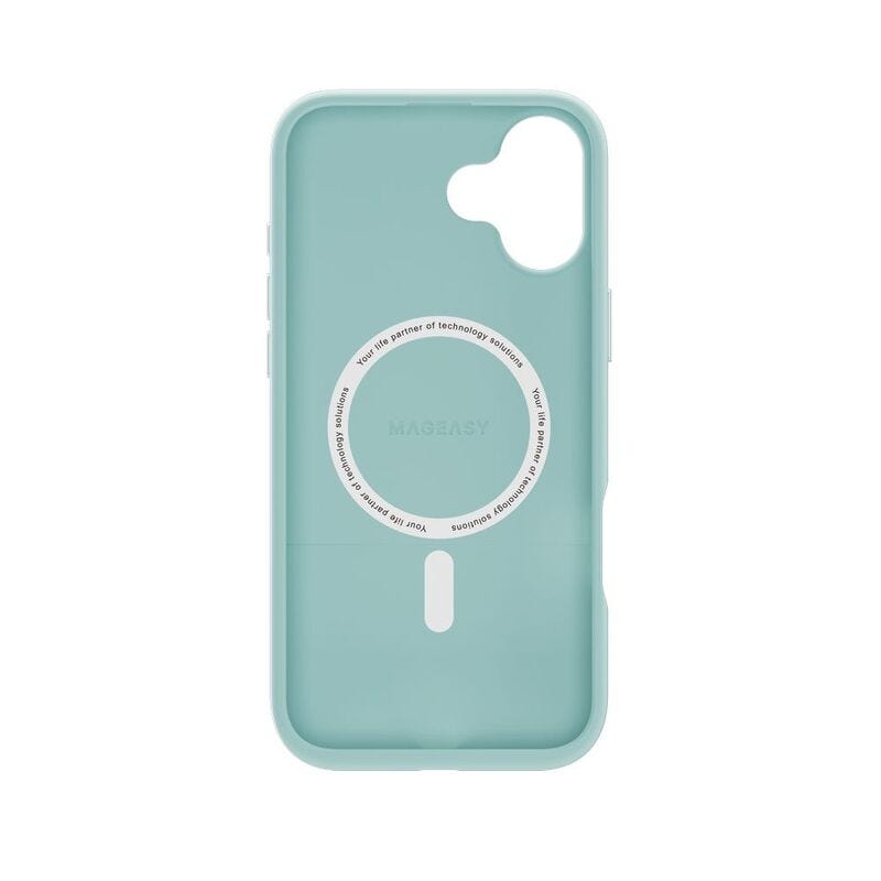 MAGEASY Vibrant MagSafe Shockproof Protective Case for 2024 iPhone 16 6.7, 16 feet drop protection Aqua