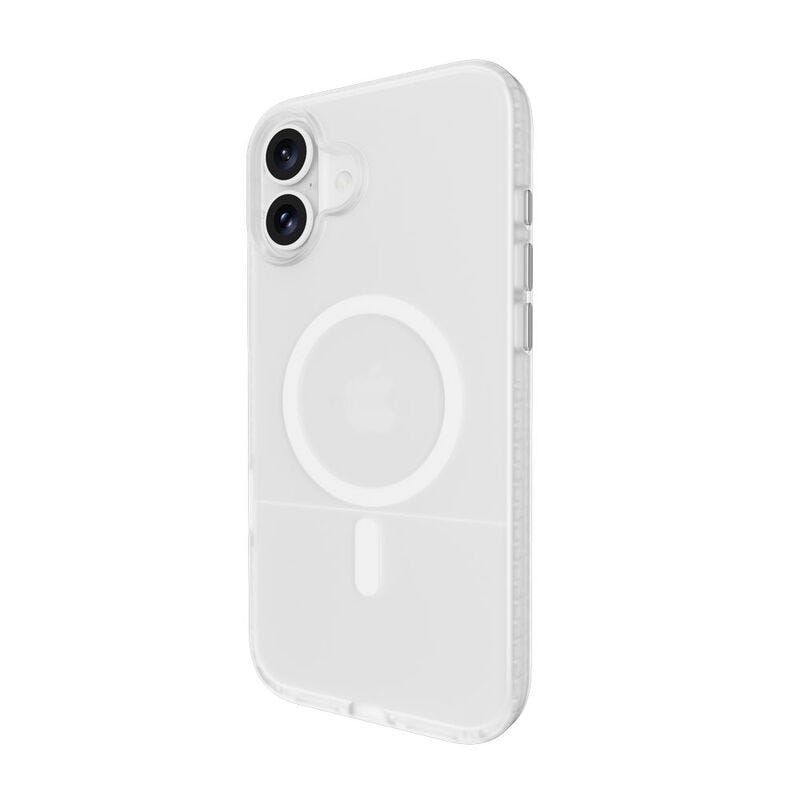 MAGEASY Vibrant MagSafe Shockproof Protective Case for 2024 iPhone 16 6.7, 16 feet drop protection Transparent