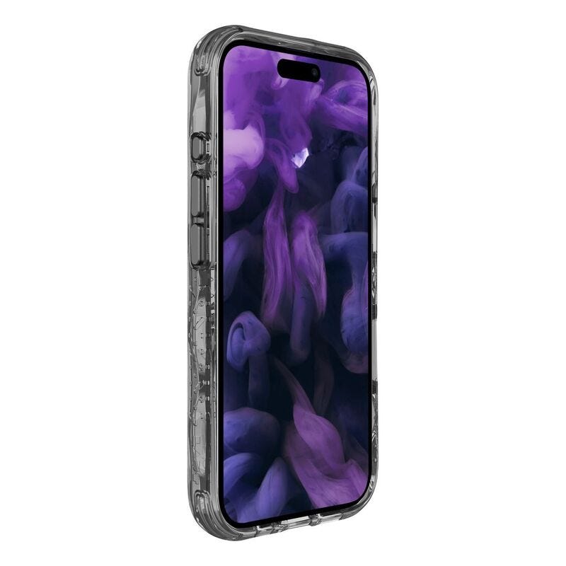 LAUT Crystal Matter X for iP16 Pro Max - Black Crystal