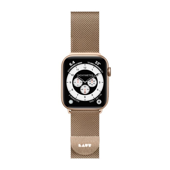 LAUT Steel Loop for Apple Watch 41/40/38mm - Gold