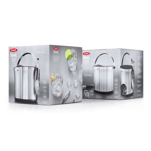 ICE BUCKET AND TONG SET