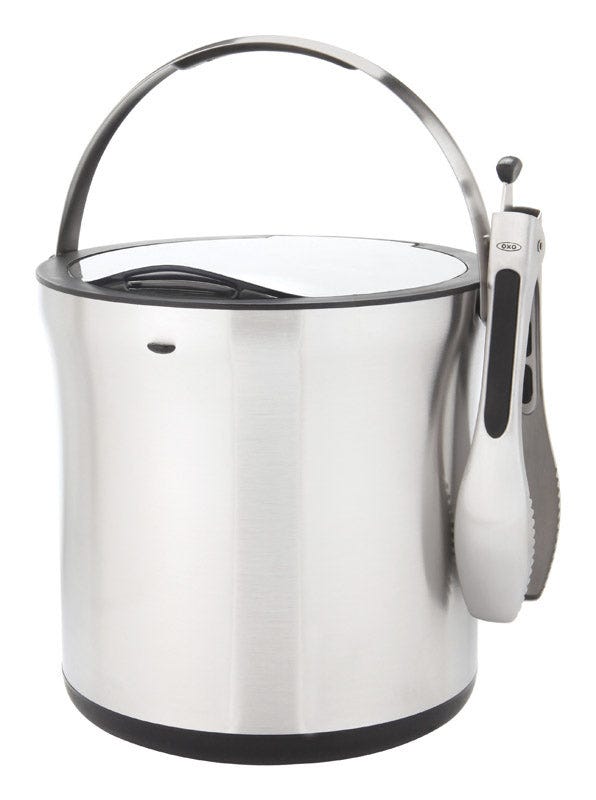 ICE BUCKET AND TONG SET