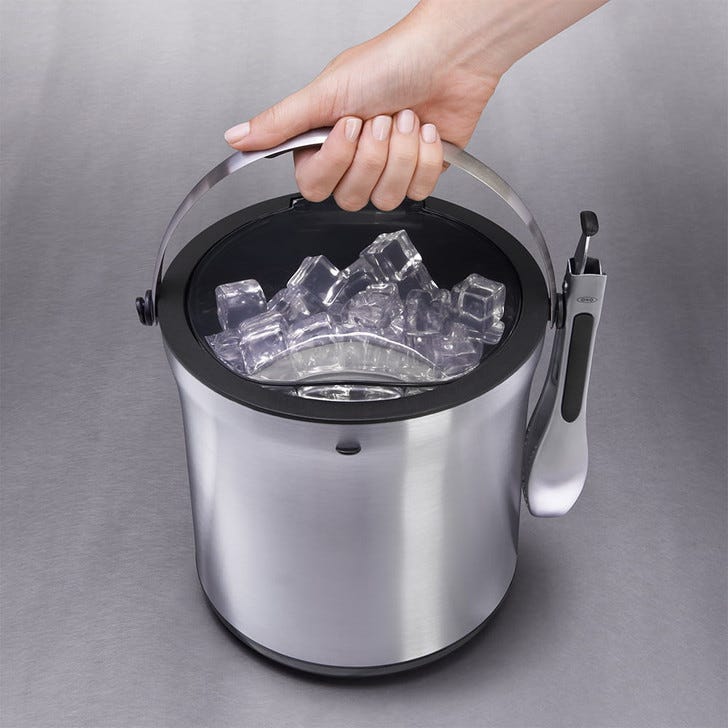 ICE BUCKET AND TONG SET