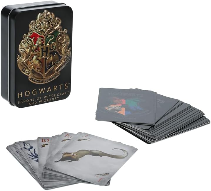 HARRY POTTER - HOGWARTS (PLAYING CARDS IN TIN)