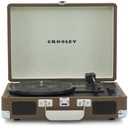 CROSLEY CRUISER PLUS PORTABLE TURNTABLE WITH BLUETOOTH IN/OUT - TWEED
