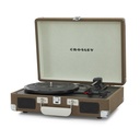 CROSLEY CRUISER PLUS PORTABLE TURNTABLE WITH BLUETOOTH IN/OUT - TWEED