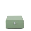 CROSLEY VOYAGER PORTABLE TURNTABLE WITH BLUETOOTH IN/OUT - SAGE