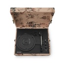CROSLEY VOYAGER PORTABLE TURNTABLE WITH BLUETOOTH IN/OUT - FLORAL