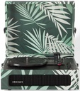CROSLEY VOYAGER PORTABLE TURNTABLE WITH BLUETOOTH IN/OUT - BOTANICAL