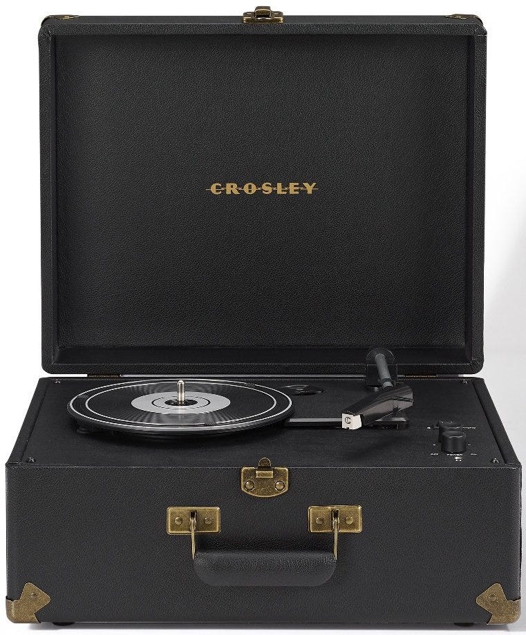 CROSLEY ANTHOLOGY BLUETOOTH TURNTABLE - BLACK