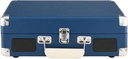 CROSLEY CRUISER PLUS PORTABLE TURNTABLE WITH BLUETOOTH IN/OUT - BLUE