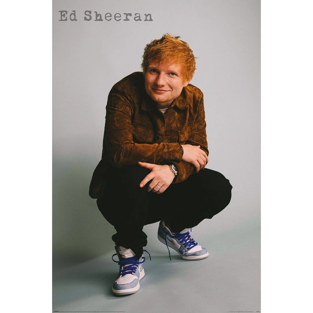 ED SHEERAN CROUCH - (MAXI POSTER)