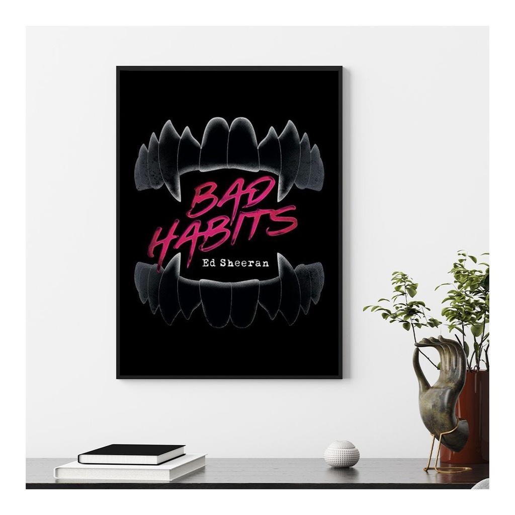 ED SHEERAN BAD HABITS - (MAXI POSTER)