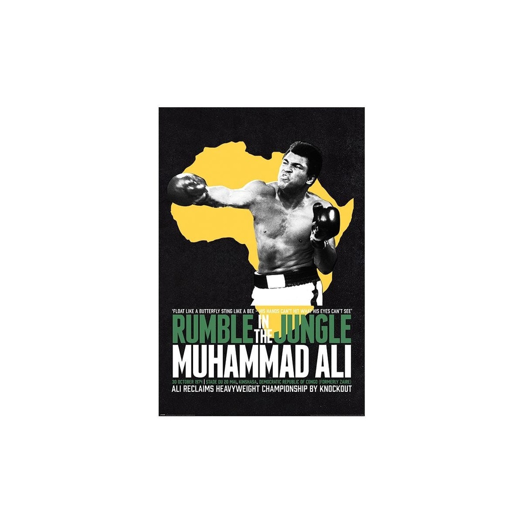 MUHAMMAD ALI RUMBLE IN THE JUNGLE - (MAXI POSTER)
