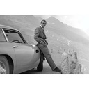 JAMES BOND CONNERY & ASTON MARTIN - (MAXI POSTER)